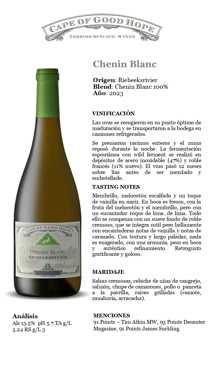 RIEBEEKSRIVIER CHENIN BLANC