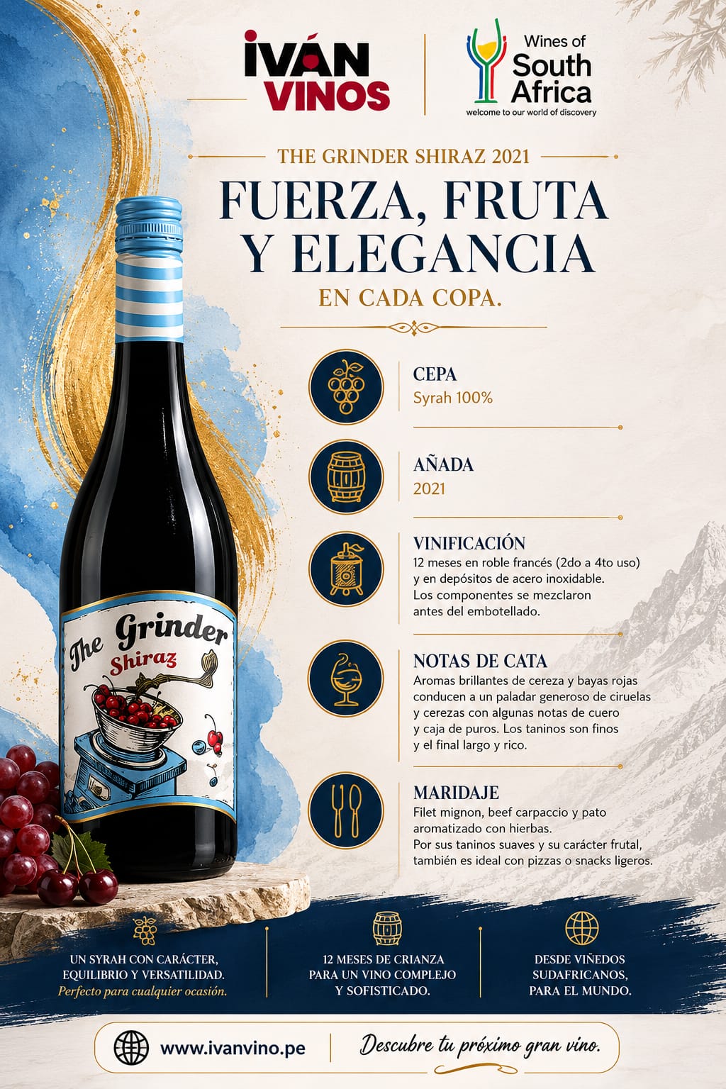 THE GRINDER SHIRAZ