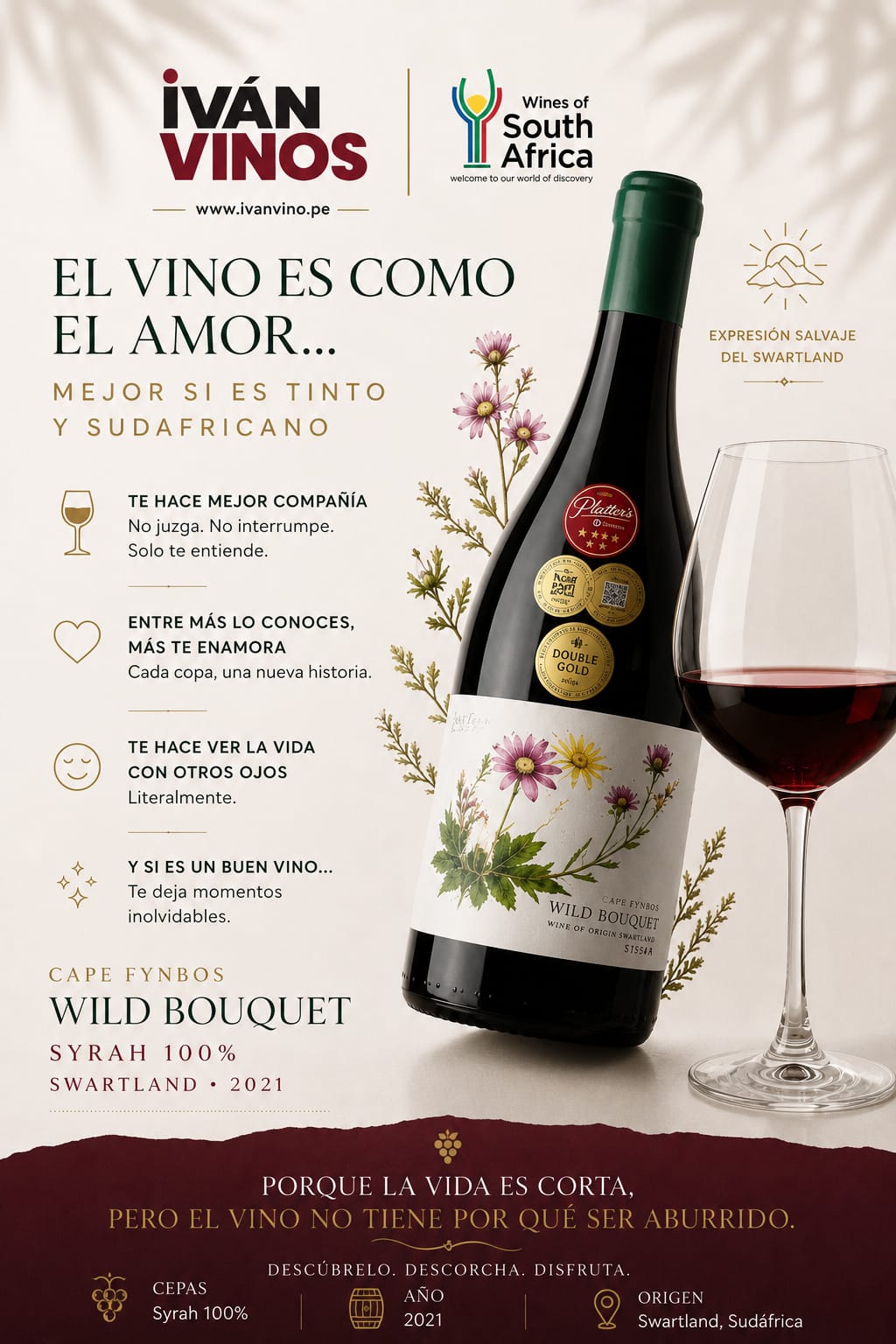 CAPE FYNBOS WILD BOUQUET SHIRAZ