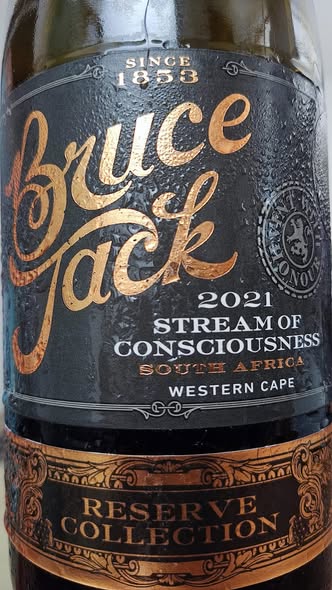 BRUCE JACK RESERVE STREAM OF CONSCIOUSNESS